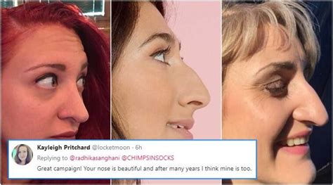 sideprofileselfie woman starts twitter campaign to break the big nose taboo trending news
