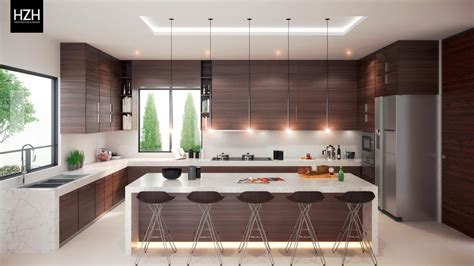 Diseño De Cocina E Interiores Cocinas De Estilo Por Hzh Arquitectura