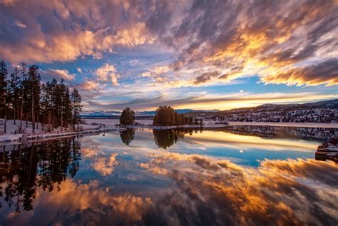 Shadow Mountain Lake Sunset Lars Leber Photography