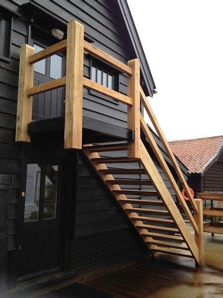 External Stair Leads Directly To Second Level Bedrooms Cottage