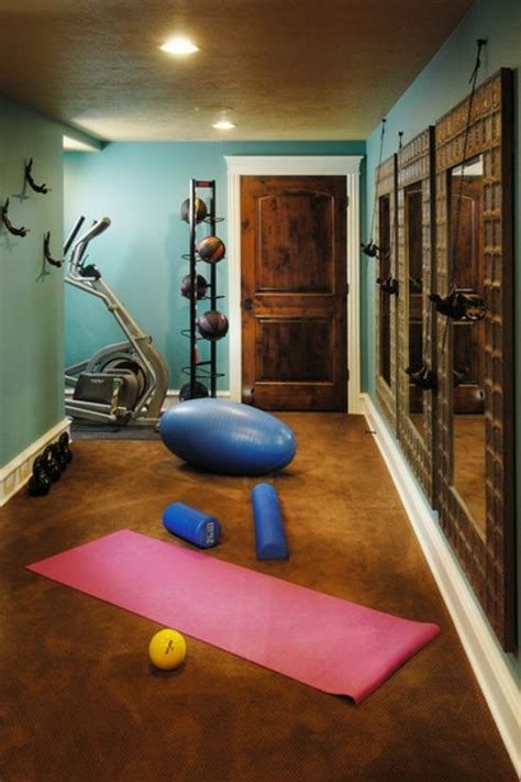 Fitnessraum einrichten Tipps und Ideen für ein Fitness Studio zu Hause Home gym At home gym