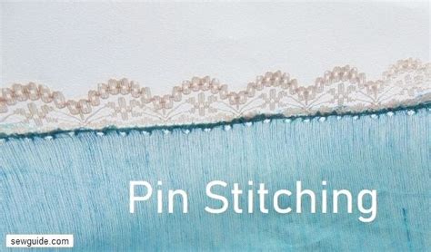 Pin Stitch Sewing Tutorial Sewguide