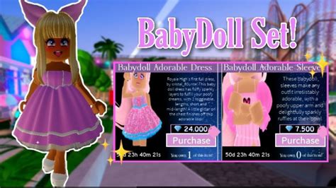 NEW Dress Is Out And ACCESSORIES BABYDOLL SLEEVS And Dress Royale