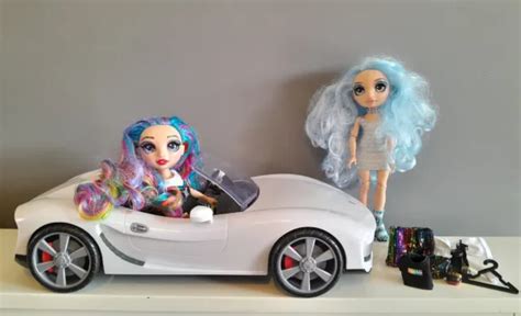 Rainbow High Dolls Gabriella Icelyamaya Raine And Colour Changing Car