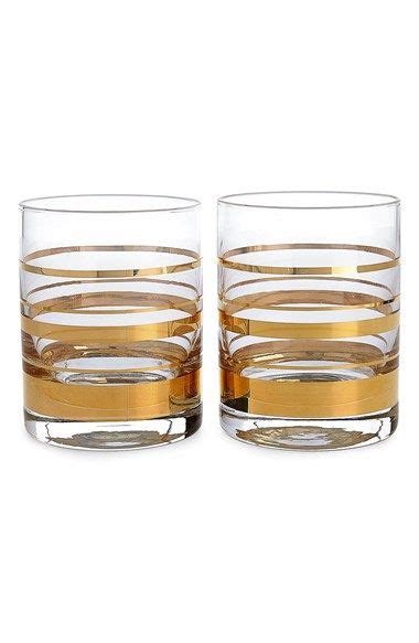 Kate Spade New York Hampton Street Double Old Fashioned Glasses Nordstrom Glamour Home
