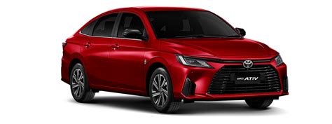 Toyota Yaris Ativ 2023 ราคาเริ่ม 539000 บาท รถยนต์ 4 ประตู ซีดาน ขนาด