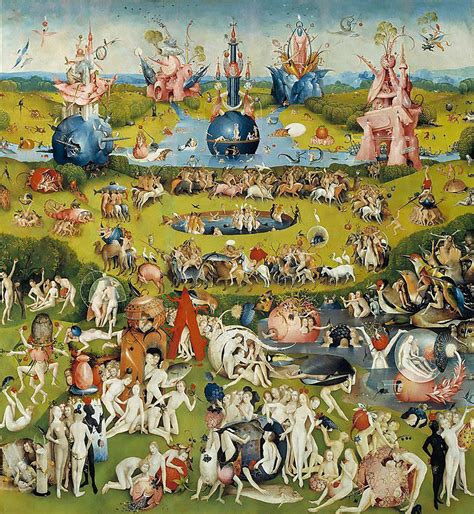 The Garden Of Earthly Delights Painting By Hieronymus Bosch Pixels