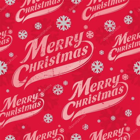 Seamless Vector Background Christmas Wrapping Paper Stock Vector