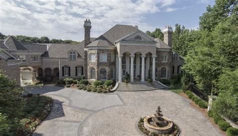 Homes And Mansions Mega Mansion For Sale In Johns Creek Ga For 4500000