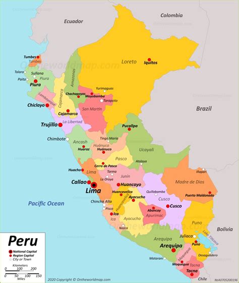 Peru Map Maps Of Peru
