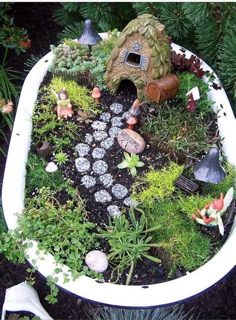 Fairy Garden Cute Idea For The Kids Fairy Gardens