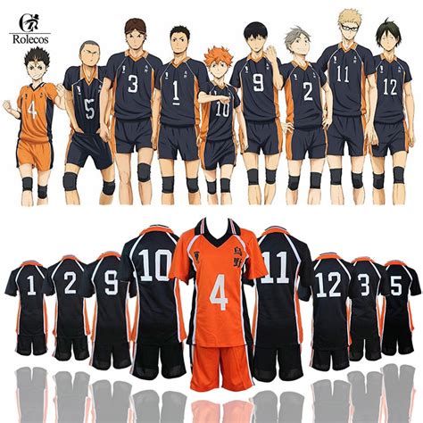 מוצר Haikyuu Cosplay Costume Karasuno High School Volleyball Club