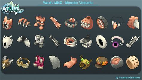 Wakfu Mmo Monster Videants And Items On Behance