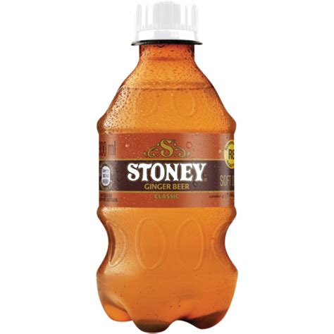 Stoney Ginger Beer Soft Drink Bottle 300ml Lemonade And Ginger Ale Soft Drinks Drinks