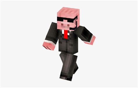 Pig In A Suit Minecraft Skin