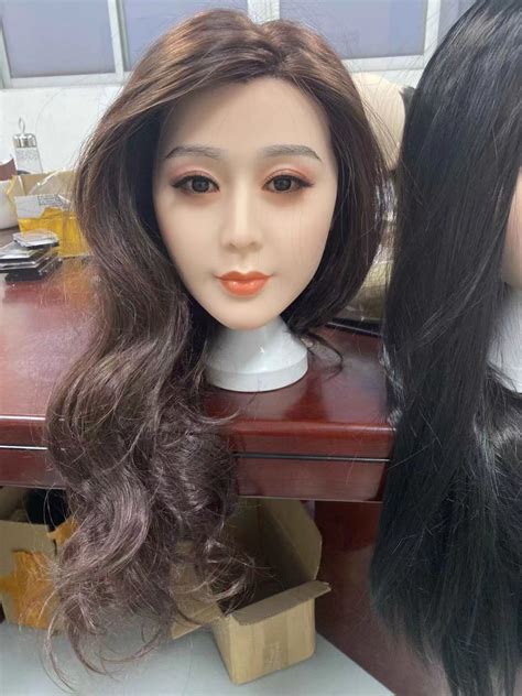 Extra Sex Doll Hair Transplant Silicone Head 3