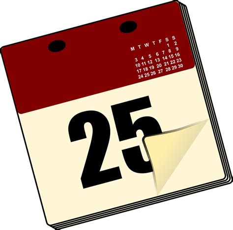 Calendar Date Desk Free Vector Graphic On Pixabay