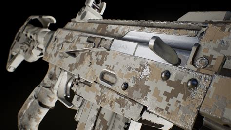 Russian Assault Rifle By Rebel Thorp In Weapons Ue4 Marketplace