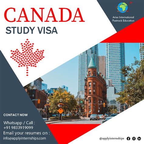 Canda Study Visa Apply Internships