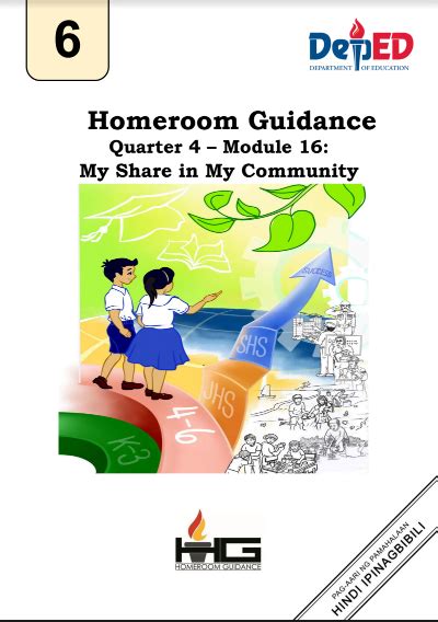 Homeroom Guidance Grade 6 Fourth Quarter