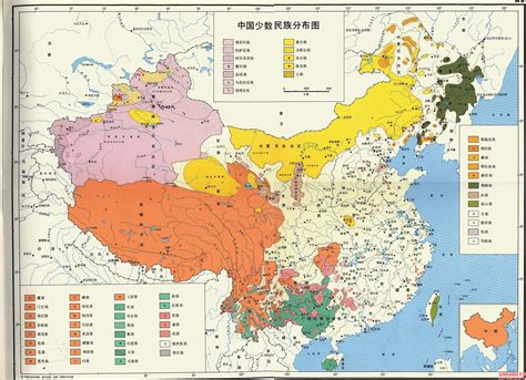 The Map Of Chinas Ethnic Groups Mappenstance