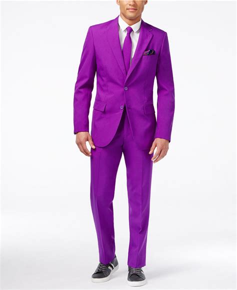 Satisfaction Guaranteed Great Quality Opposuits Mens Purple Prince Designer Suit Cost Less All