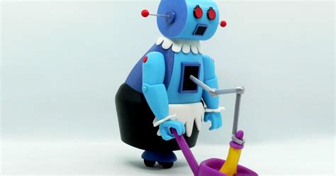 Rosie The Robot By Reddadsteve Download Free Stl Model Printables Com