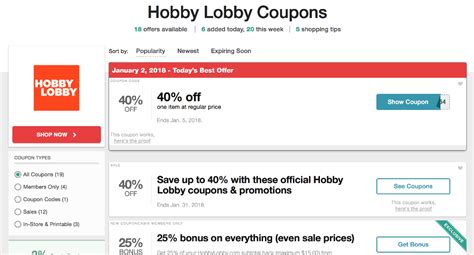 Maybe you would like to learn more about one of these? coupon cabin hobby lobby coupons-1000x538 | The Fairytale ...