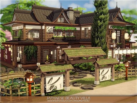 The Sims Resource Japanese Beauty Villa