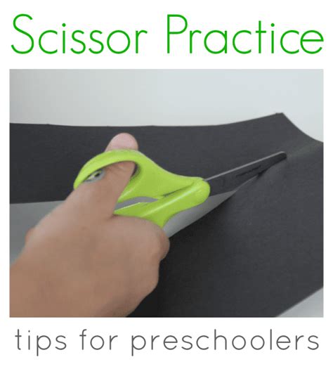 Scissor Practice Tips For Preschoolers How To Teach Kids To Use Scissors