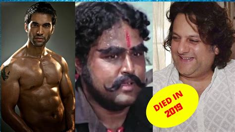 Famous Bollywood Celebrities Who Died In 2019 Youtube