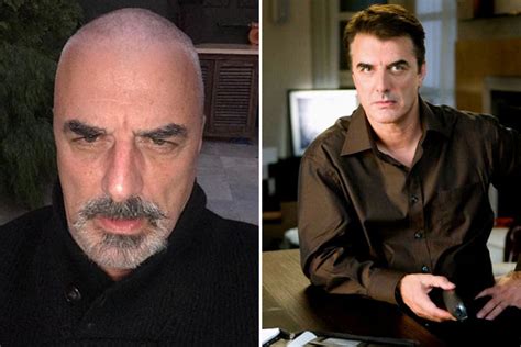 Sex And The Citys Chris Noth 65 Looks Worlds Away From Mr Big As He Unveils New Buzzcut