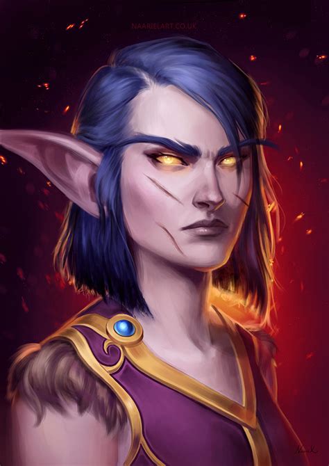 Night Elf Druid Sequezza World Of Warcraft C By Naariel On Deviantart