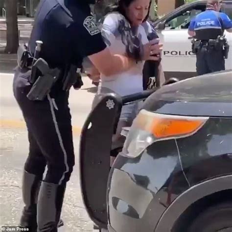 Police Officer Filmed ‘groping’ Woman’s Breasts During Arrest After She Ran A Red Light