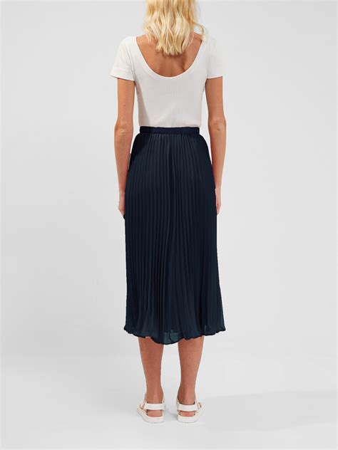 Womens French Connection Pleated Solid Skirt Fenwick