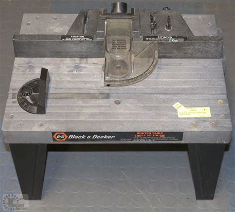 Black And Decker Router Table With