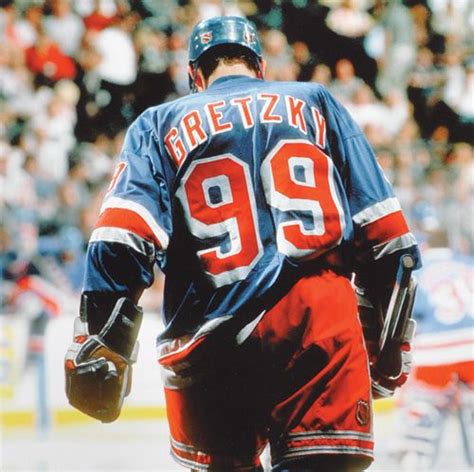 Gretzky Rangers Wayne Gretzky Nhl Wayne