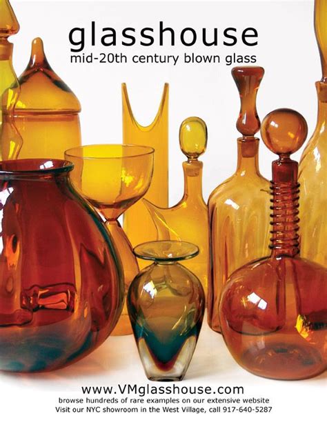 Glasshouse Ad Modern Magazine Fall 2010 Glass House Glass Blowing