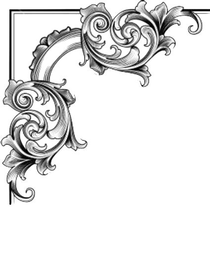 Interior design urban design interior design logo costume design character design design web industrial design. Corner Transparent Victorian - Transparent Border Corner ...
