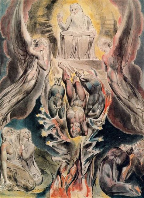 Reproducciones De Bellas Artes La Caída De Satanás De William Blake