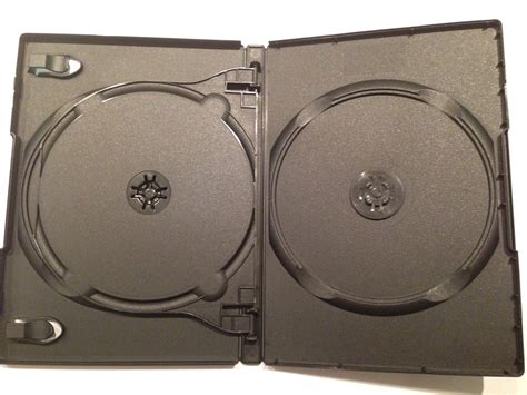 Dvddoosjebe 500 Dvddoosjes Voor 3 Dvds 14mm Standaard Zwart