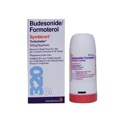Symbicort Turbuhaler Formoterol Budesonide Astrazeneca At Rs 624
