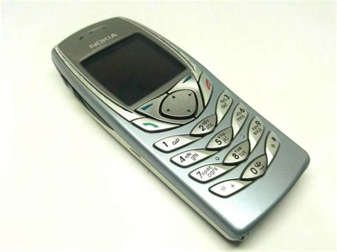 Nokia 6100 Light Blue Unlocked Cellular Tri Band Mobile Phone