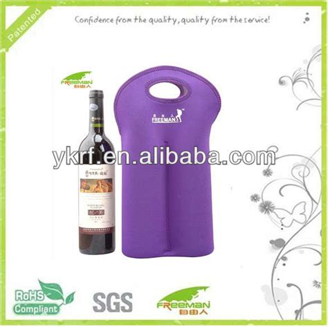 Neoprene 2 Pack Red Wine Bottle Bagchina Freeman Price Supplier 21food