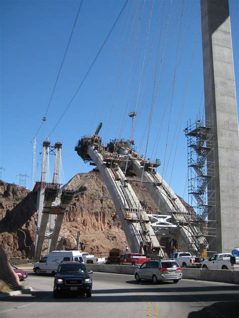 Hoover Dam Bypass New Bridge Under Construction Tim Olson Flickr