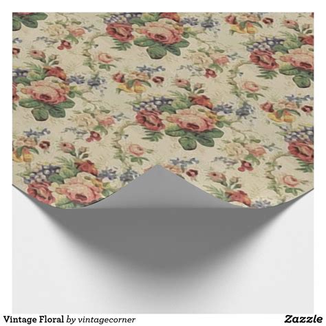 Vintage Floral Wrapping Paper Vintage Wrapping Paper Floral Wrapping