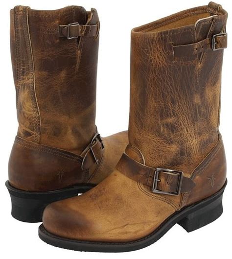 Frye Engineer 12r Womens Boots Boots Dark Brown Leather Boots Womens Dark Brown Boots