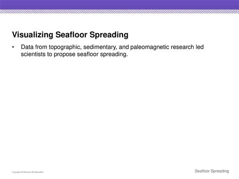 Section 2 Seafloor Spreading Ppt Download