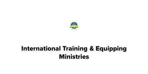 Give International Training And Equipping Ministries