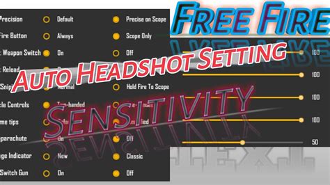 How to set mobile pubg sensitivity. Free Fire Auto Headshot Sensitivity & Pro Player Setting ...